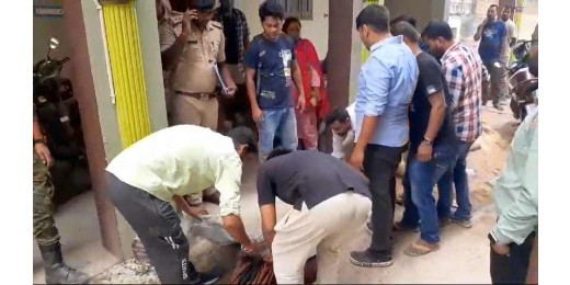 होम्योपैथी छात्र का शव मिलने से हड़कंप, जांच में जुटी पुलिस